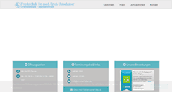 Desktop Screenshot of dr-unterhuber.de